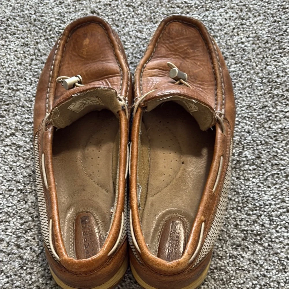 Men's Sperry Brown Leather Loafers